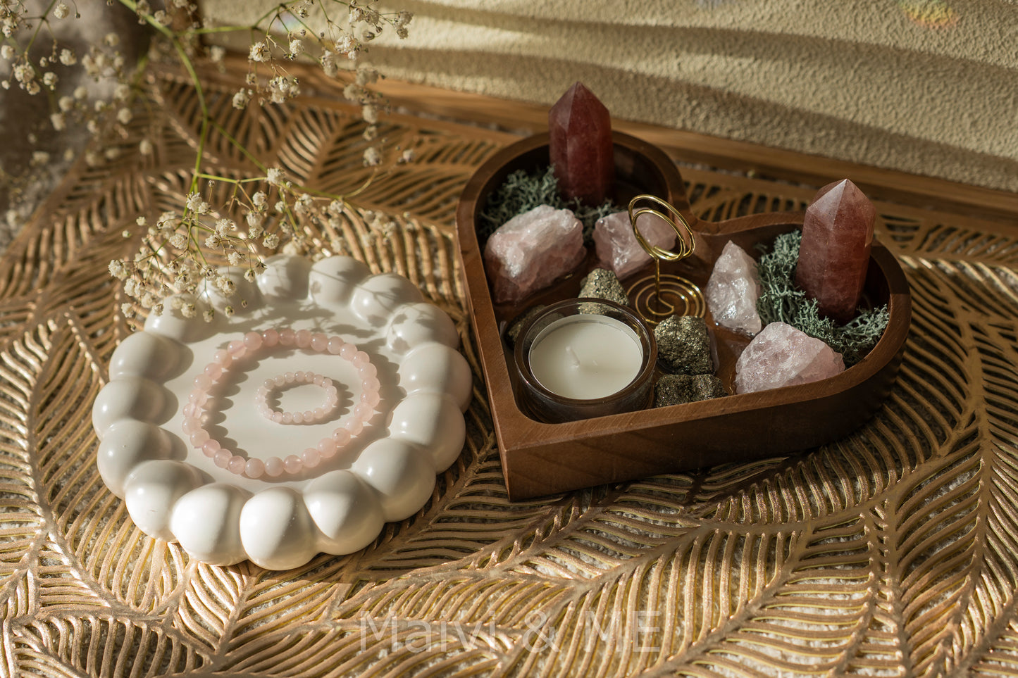 Geschenk-Set / Spar-Set Rosenquarz