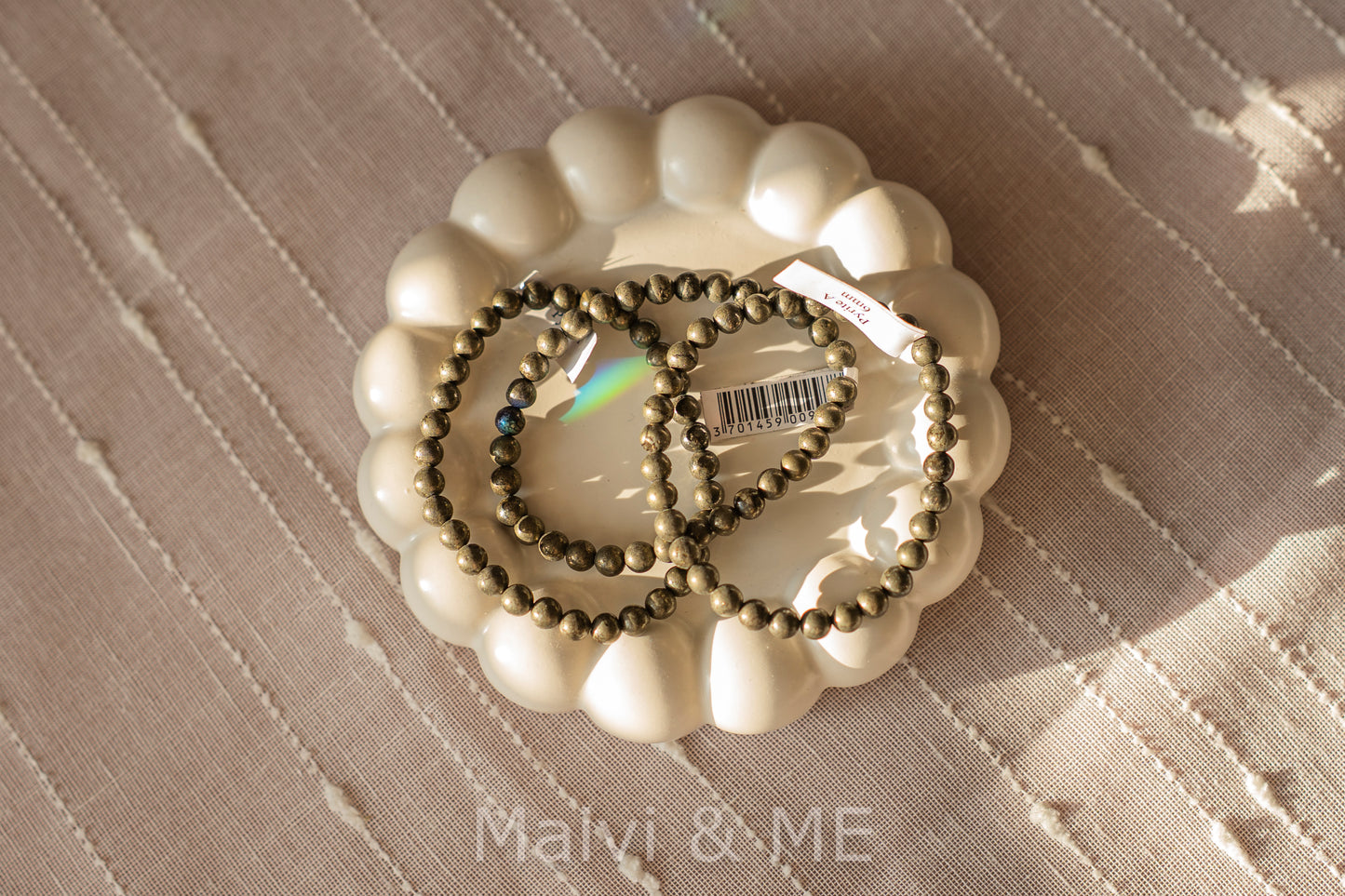 Pyrit Armband (Erfolg & Selbstbewusstsein)