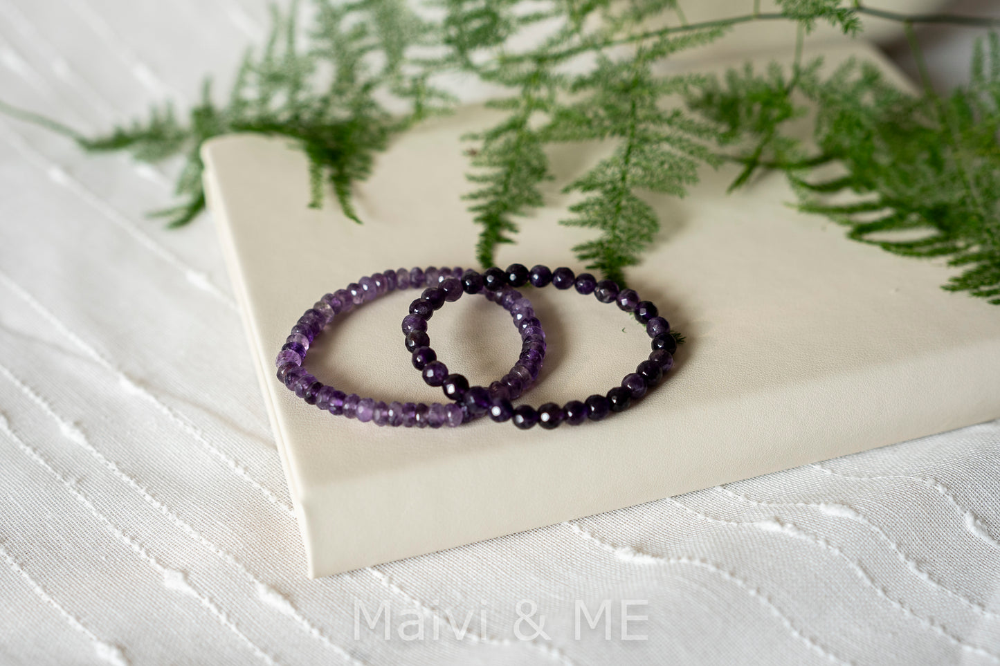 Amethyst Armband (undef. Krone)